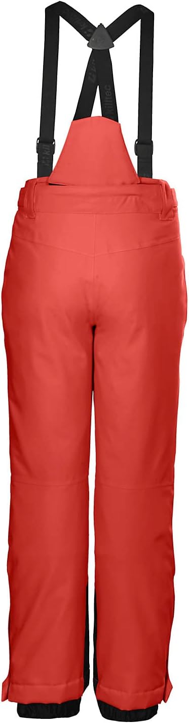 Killtec Mädchen Funktionshose/Skihose mit abzippbaren Latz, Schneefang und Kantenschutz Ksw 77 Grls