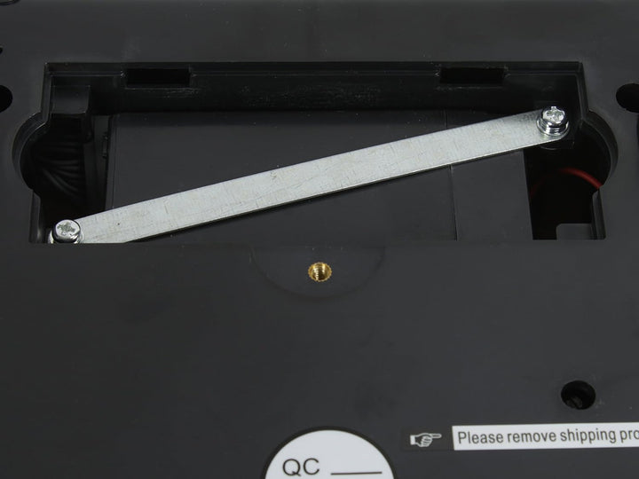 Geeichte Ladenwaage WKA-PRP 30 kg - Teilung 5g mit integriertem Akku Marktwaage Waage Ladenwaage Max