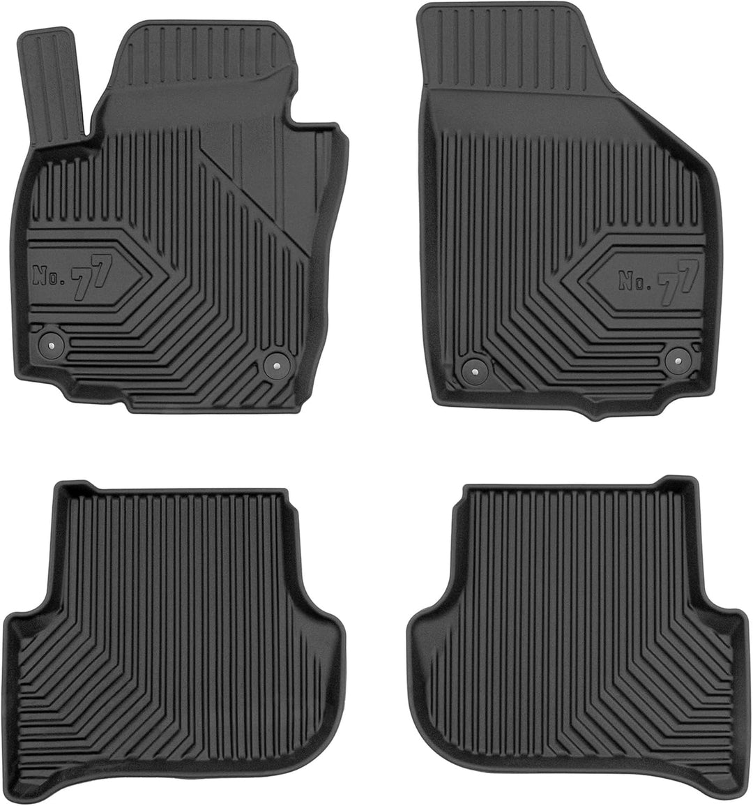 SMK Gummimatten Auto fussmatten Satz für Skoda Yeti 2009-2018 Erleben Sie einen neuen Standard des R