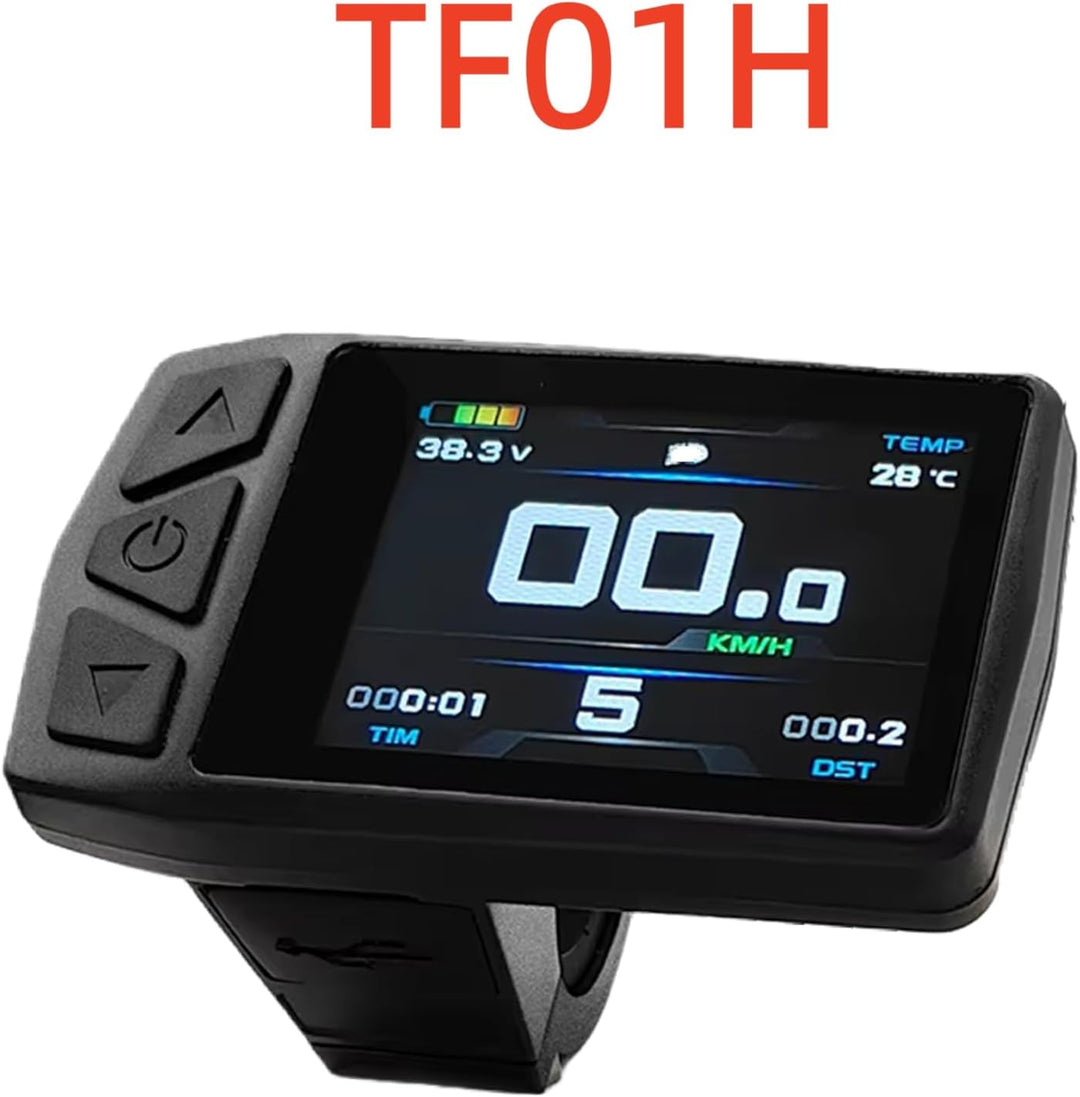 KT 35A 36V/48V Dual-Modus-E-Bike-Controller mit Rechteckwelle und LCD-Display, Unterstützt Sensorlos