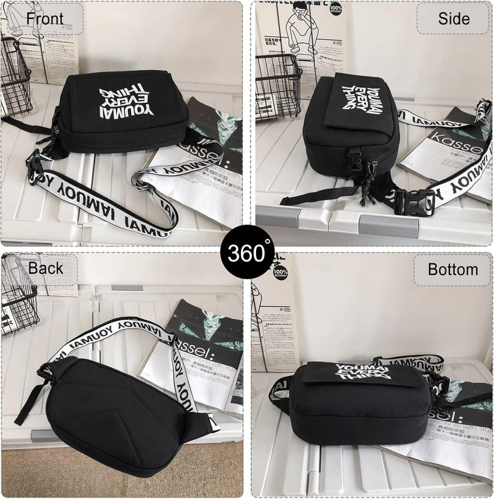 FANDARE Mode Brusttasche Ultraleicht Sling Rucksack Beiläufig Daypacks Herren Damen Schultertasche U