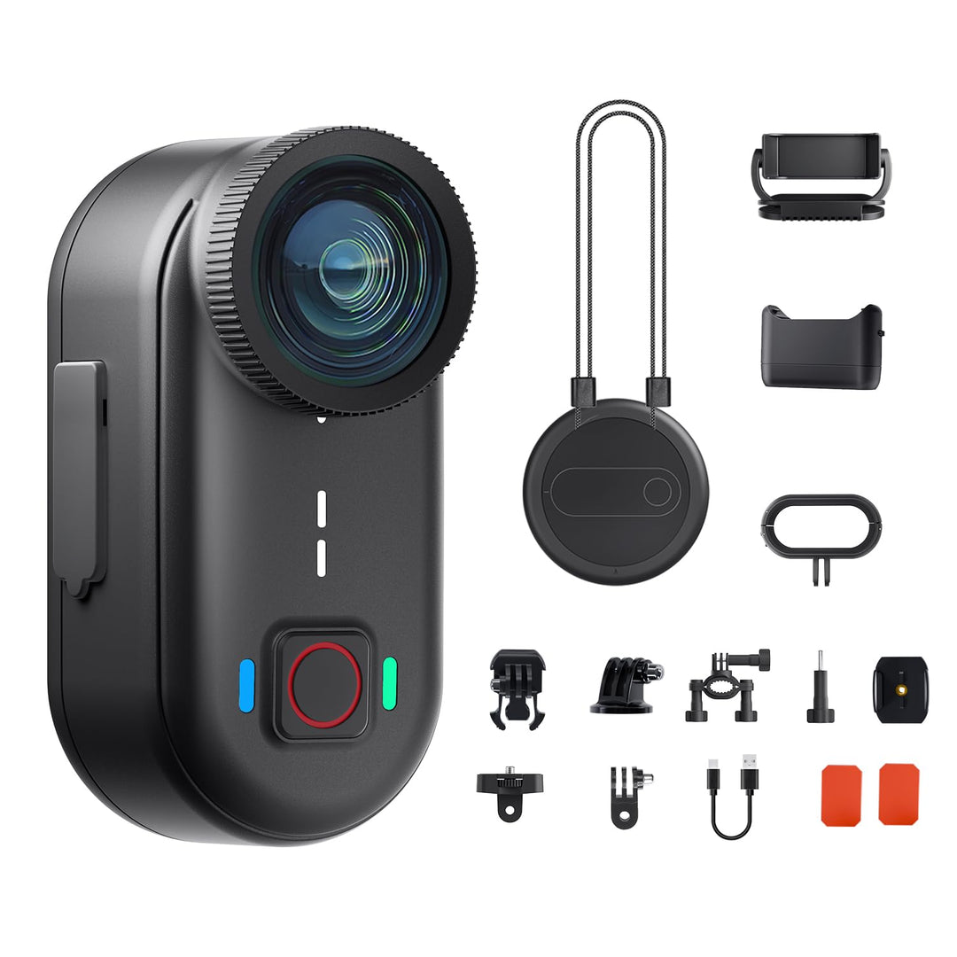 Apexcam K80 4K mini Action cam POV bodycam EIS Bildstabilisierung WLAN 10m wasserdichte Unterwasserk