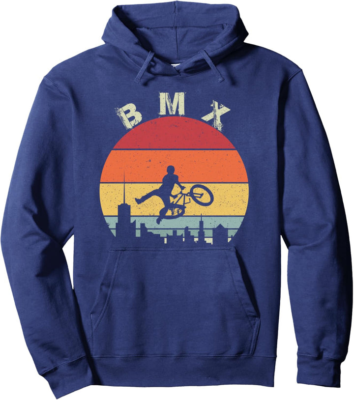 BMX Vintage Fahrrad Geschenk Pullover Hoodie