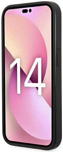KARL LAGERFELD KLHCP14XSAPCHK hülle für iPhone 14 Pro Max 6,7" hardcase schwarz/Black Saffiano Choup