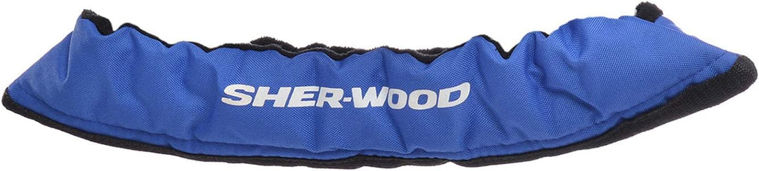 SHERWOOD - Senior Pro Eishockey elastische Kufenstrümpfe für Eishockey- & Schlittschuhe, 2 Stück Bla