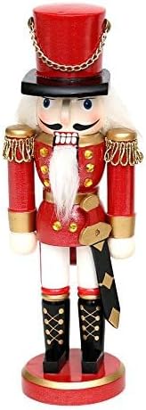 Dekohelden24 Nussknacker Soldat in rot klassisch, ca. 20 cm