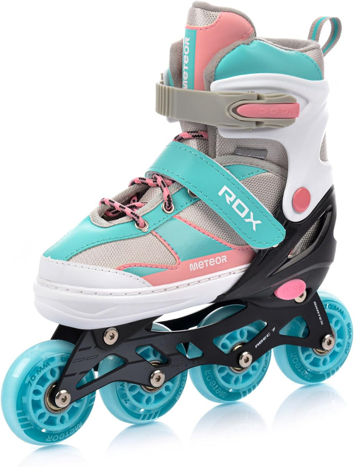 meteor® Inliner Rollen Inline Skates Mädchen und Jungen Inliner Kinder Inline Skates ABEC7 Rollen in