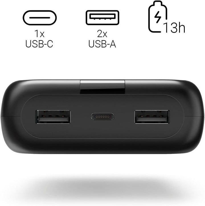 Hama Powerbank Performance 24 24000mAh (externer Akku mit 1x USB C + 2X USB A, Power Pack Zertifizie
