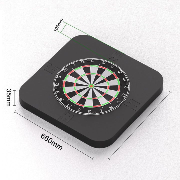 Dartscheibe Schutzring, strapazierfähiger Eva-Dartboard-Wandschutz für alle Dartboards in Standardgr