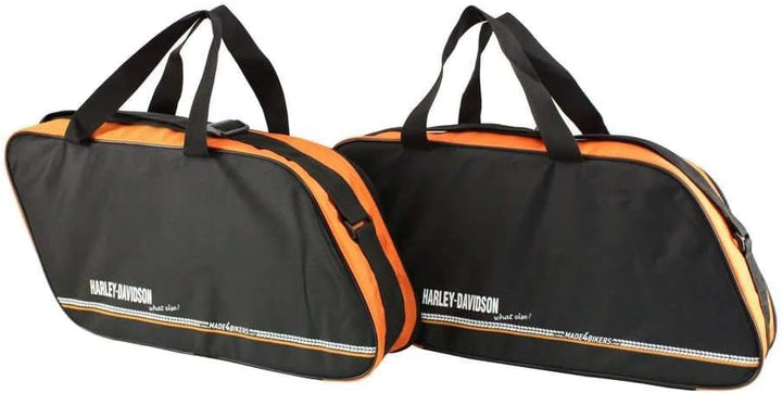 made4bikers: Bedruckte Koffer Innentaschen passend für Harley-Davidson Road King sowie Road-, Street