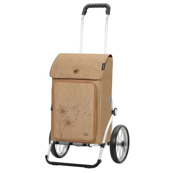 ANDERSEN Einkaufstrolley - Royal Shopper Erbo beige 45 L Einkaufswagen, gross, Thermo, vielseitig, A