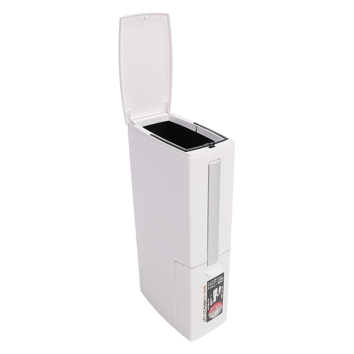 Ejoyous Badezimmer Mülleimer, Badezimmermülleimer mit Deckel 3 in 1 Bad Mülleimer mit Toilettenbürst