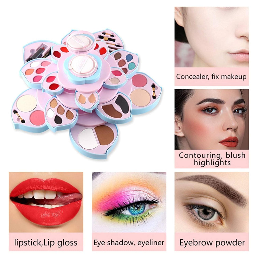 FantasyDay 40 Farben Multifunktions Exquisite Kosmetik Geschenkset Make-up Schmink Kit für Gesicht,
