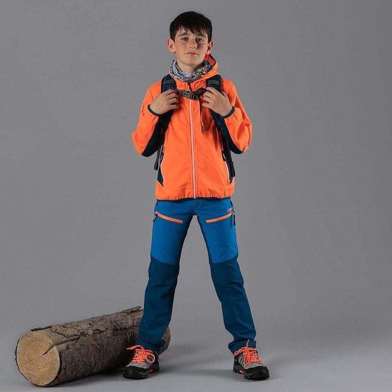 CMP - Leichte Softshelljacke für Kinder, Flammentiefer See, 176