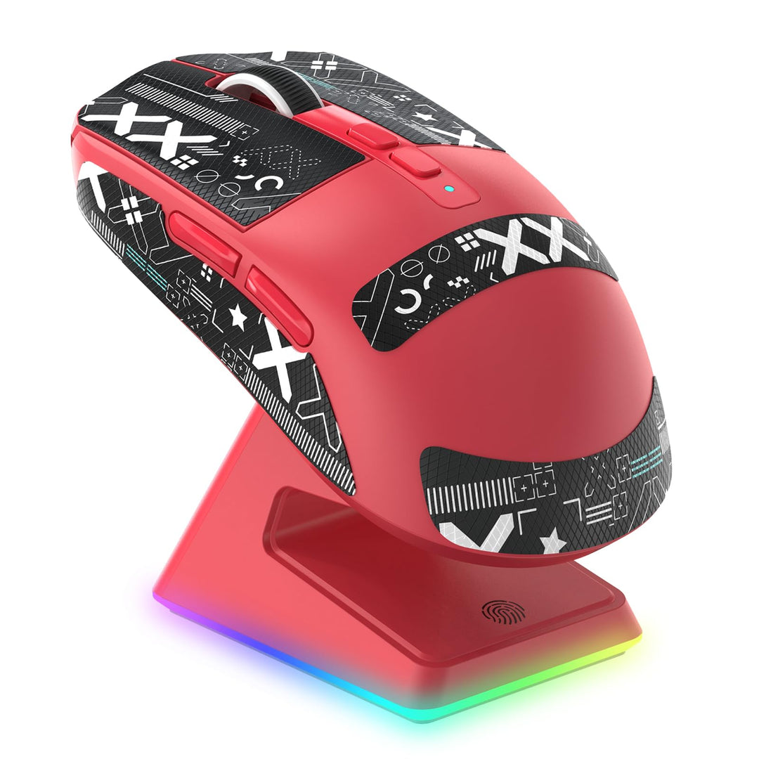 VGN Game Power Attack Shark X6 Superlight Kabellose Gaming-Maus mit RGB Ladestation, 49g Ultraleicht