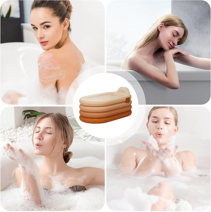 Aufblasbare Badewanne,Ganzkörper-Einweichhilfe,Aufblasbare Wanne für Erwachsene | für Spa, Entspannu