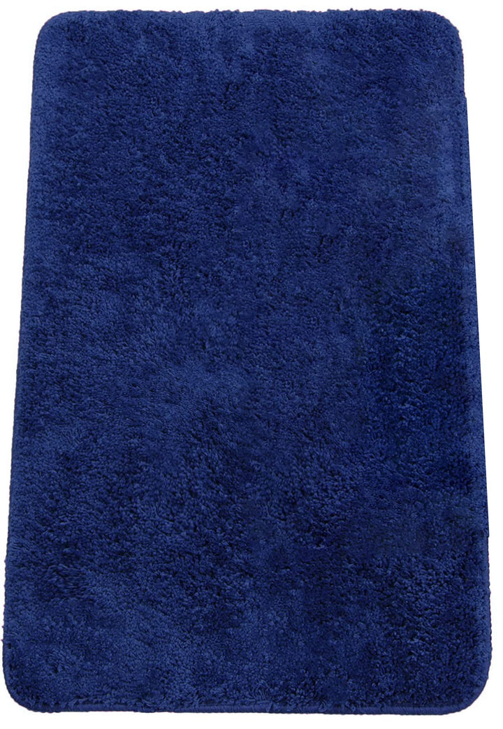 Brandsseller Badematte 70x120 cm Badezimmerteppich Badvorleger Badeteppich Blau 70x120 cm Blau, 70x1