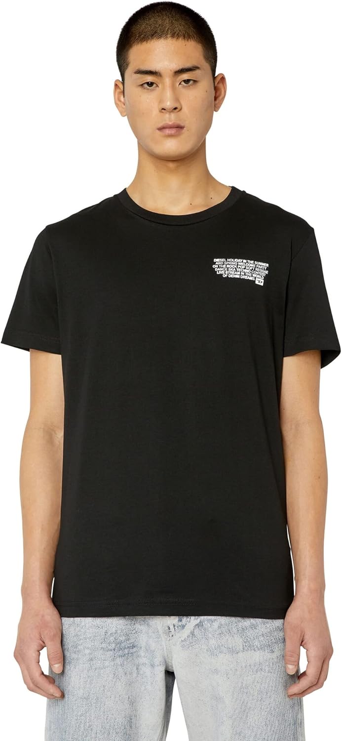 Diesel Herren T-Shirt 3XL 9 - 0 Grad, 3XL 9 - 0 Grad