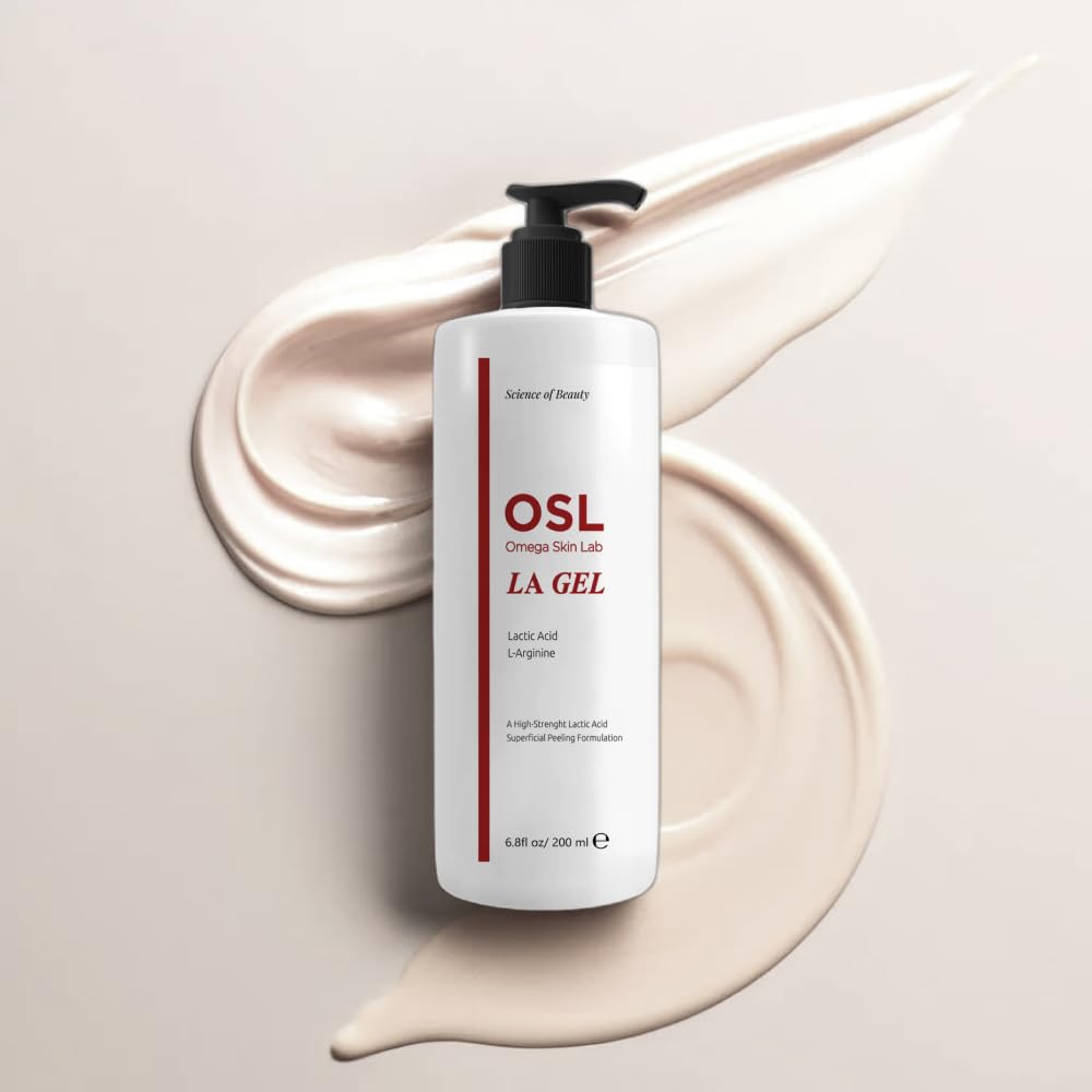 OSL Omega Skin Laboratories La Gel – Sanftes Körperpeeling und Gesichtspeeling, Körperpeeling für Ze