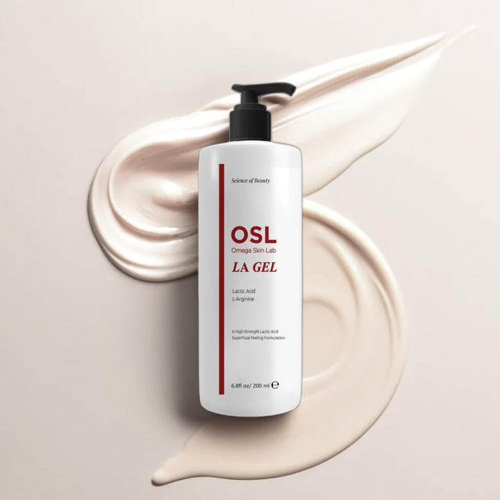 OSL Omega Skin Laboratories La Gel – Sanftes Körperpeeling und Gesichtspeeling, Körperpeeling für Ze