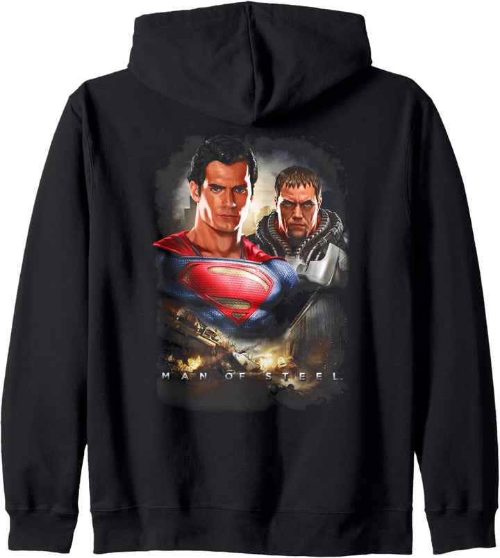 Superman Man of Steel Kal El And Zod Kapuzenjacke