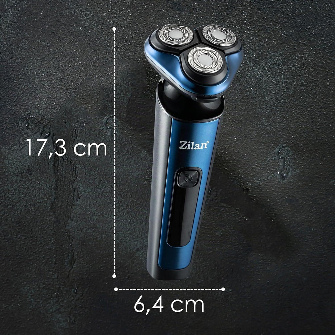 4in1 Elektrischer Rasierer | Barttrimmer Herren | Bartrasierer | Gesichtshaarschneider | Trimmer | K