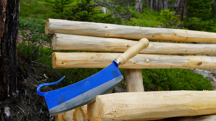 STUBAI Praxe 240 mm mit Haken und ergonomischem Holzgriff | Gewicht 550 g | geschmiedet, geschliffen