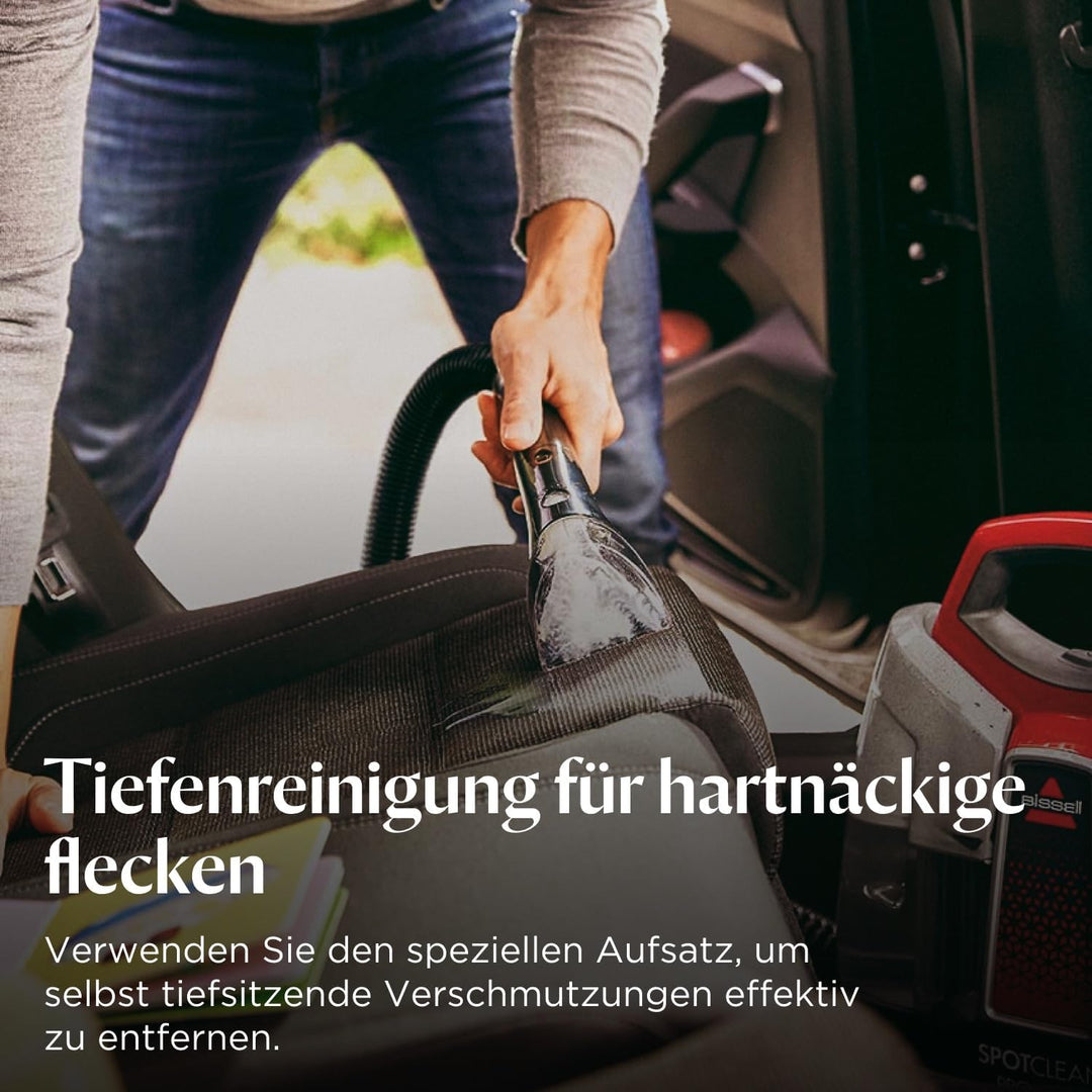 BISSELL SpotClean ProHeat | Fleckenreiniger für Teppiche, Vorleger, Polster, Treppen und Autos | Ent