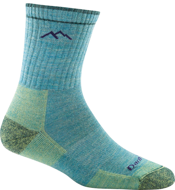 Darn Tough Vermont Gepolsterte Damen-Socken aus Merino-Wolle S Aqua Heather, S Aqua Heather