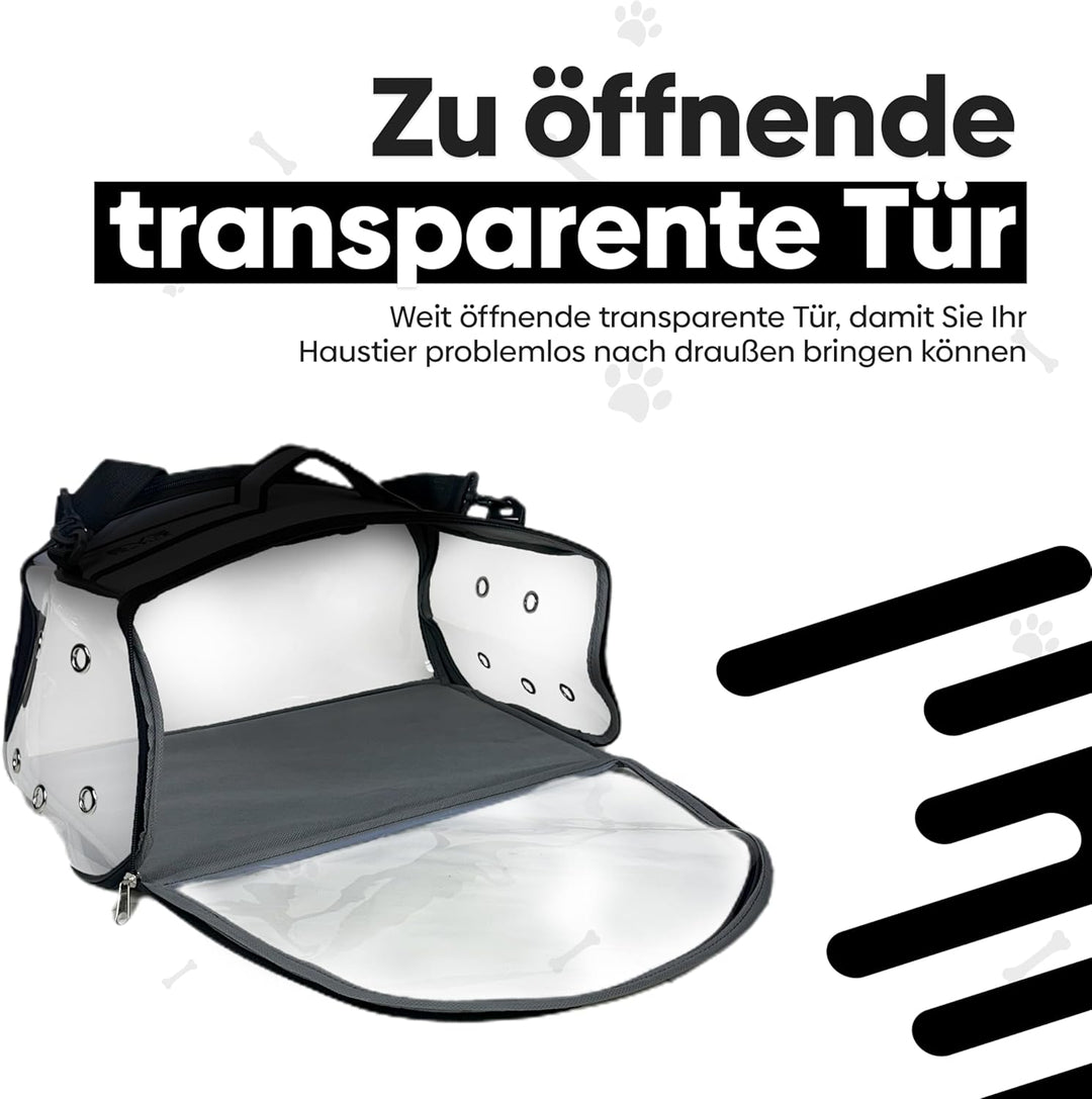 EVE Textile Hunde Tragetasche | Katzen Tragetasche | Hundetasche | Katzentasche | Hunde Umhängetasch