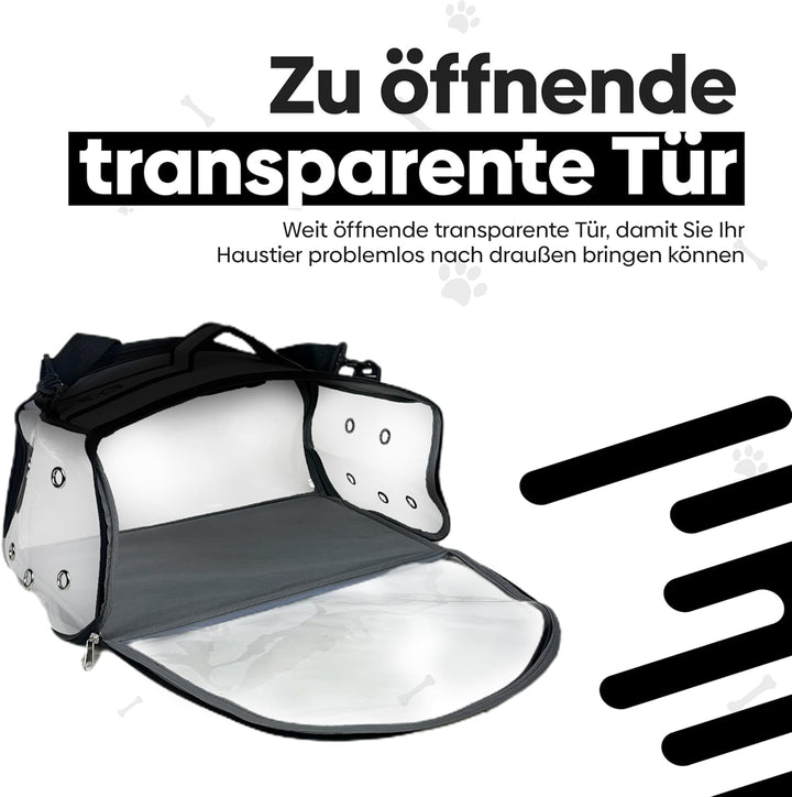 EVE Textile Hunde Tragetasche | Katzen Tragetasche | Hundetasche | Katzentasche | Hunde Umhängetasch