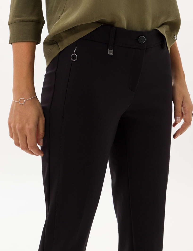 BRAX Damen Style Maron S Clean Techno Hose 31W / 32L Schwarz, 31W / 32L Schwarz