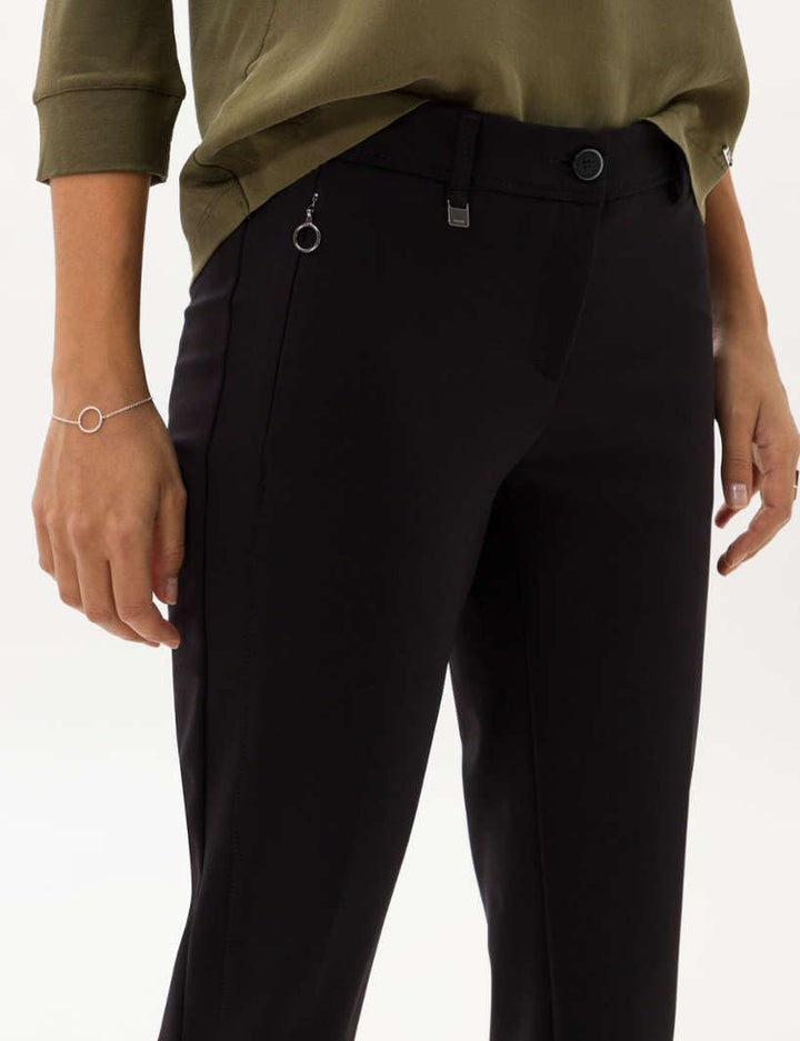 BRAX Damen Style Maron S Clean Techno Hose 31W / 32L Schwarz, 31W / 32L Schwarz