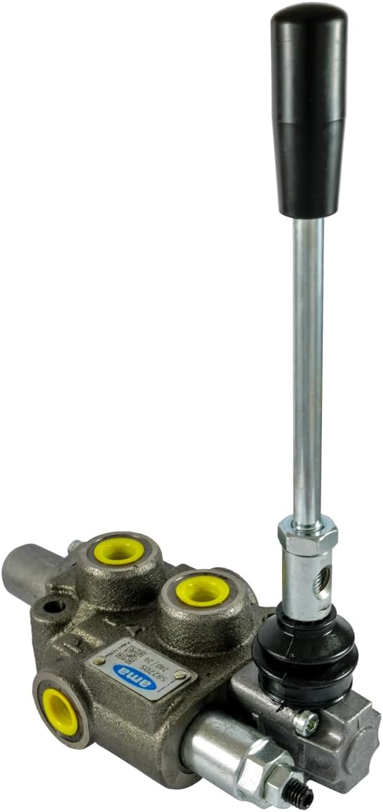 Ama Verteiler Hydraulisch Kompakt 3/8" 1 Hebel Doppeleffekt 40 Liter 58270 Handhebelventil Hydraulik