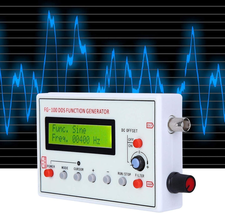 Funktionsgenerator Sinus Rechteck Dreieckwelle DDS DC3.5-10V Signalgenerator für Oszilloskop-Abschwä