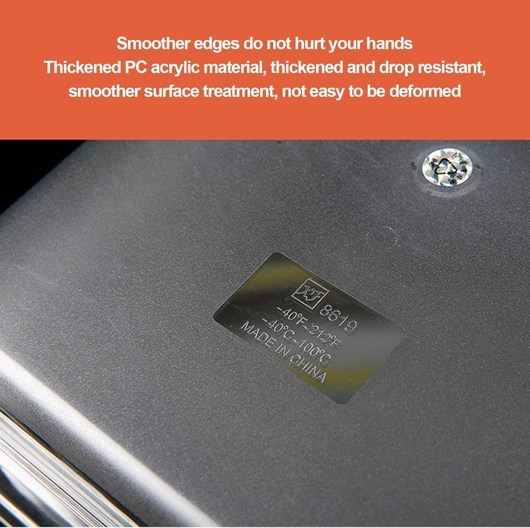 Sous Vide Behälter mit Deckel und Rack, 12L grosses Fassungsvermögen Slow Cooker Behälter Lebensmitt