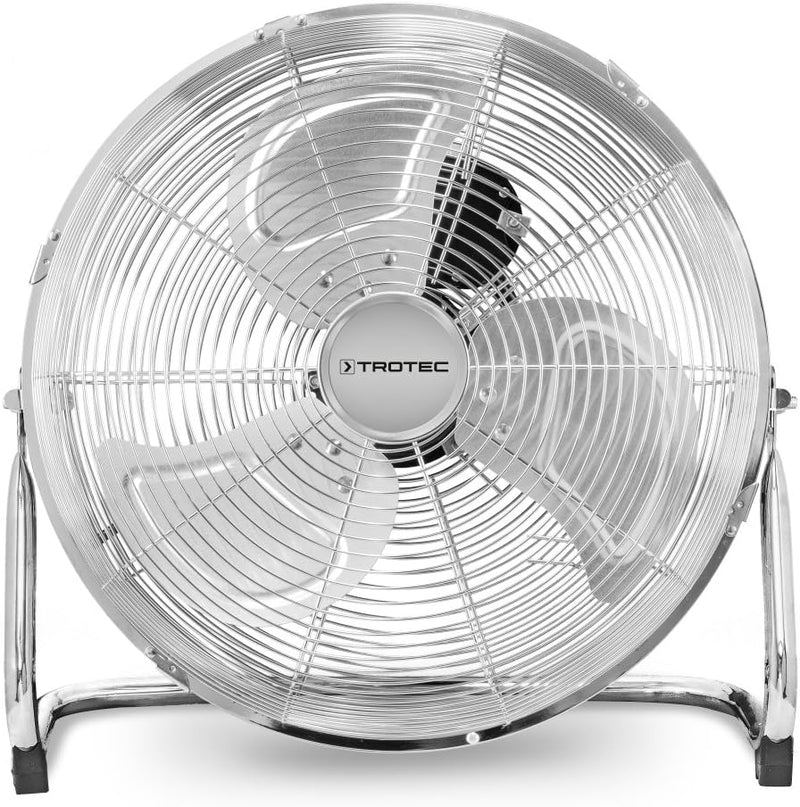 TROTEC Bodenventilator TVM 14 – 44 Watt, Neigungswinkel 100°, 3 Stufen, Ø 35 cm, kippfester Stand, l