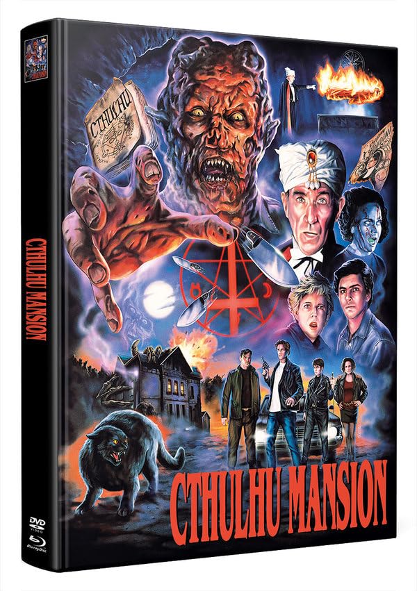 Cthuhlu Mansion - Wattiertes Mediabook - Limitiert auf 333 Stück (+ 2 Bonus-DVDs mit weiteren Horror
