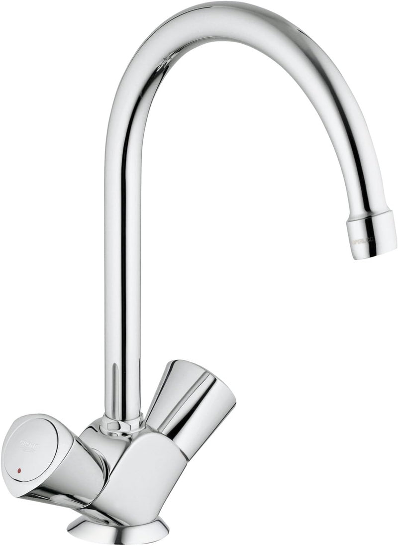 Grohe Costa S,SPT, gl.Körper, Flexschl, Chrom, Chrom