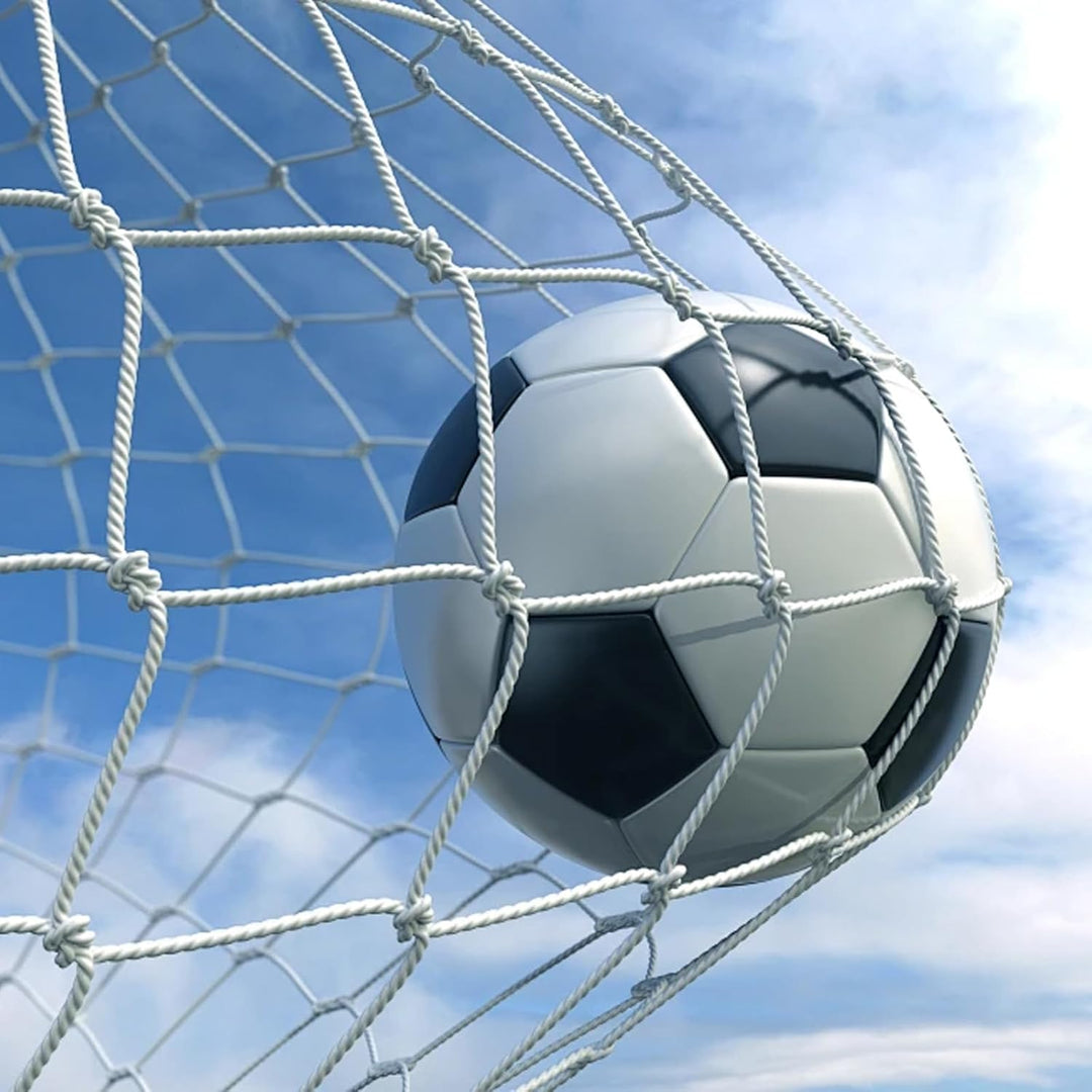 Fussballnetz: 2er Pack Fussballtor Netz, Tornetz 1.8×1.2m, Ersatznetz für Fussballtor, FussballtorEr