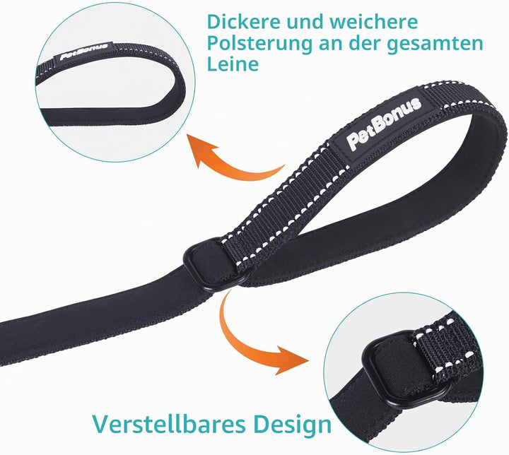 PetBonus Hundeleine Handgelenkriemen, Sicherheitsriemen für Rollleine Hundeleine und Kinderwagen, Ab