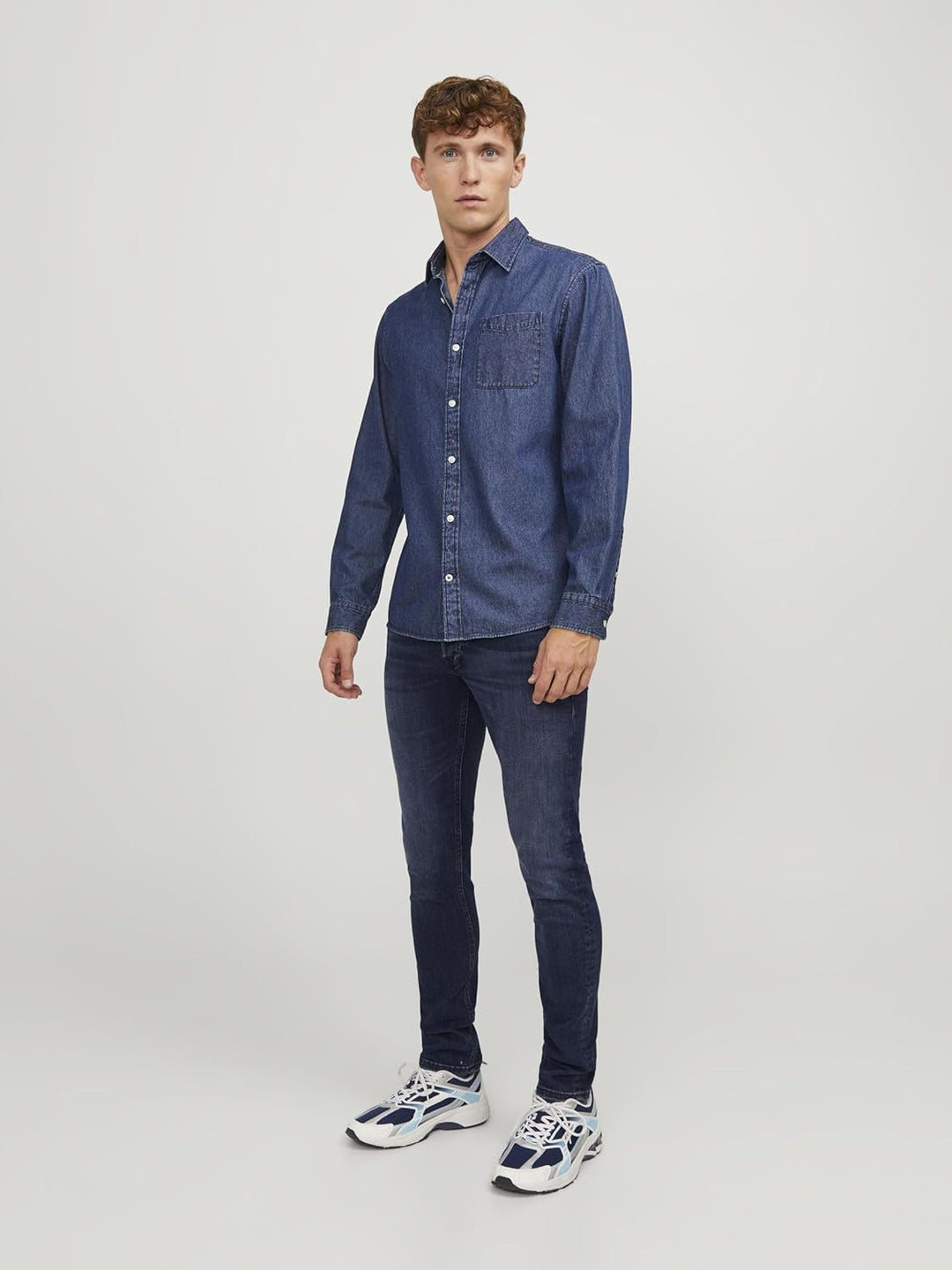 Jack & Jones Herren Jeans Jack & Jones Male Slim Fit Jeans Jjiglenn Jjoriginal Cb 812 Noos Slim Fit
