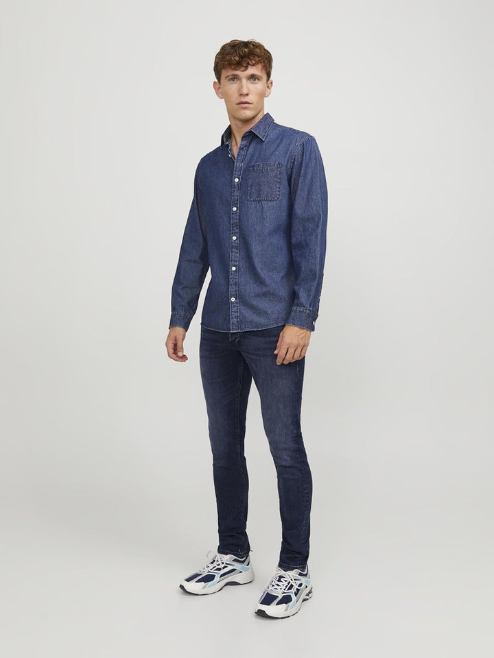 Jack & Jones Herren Jeans Jack & Jones Male Slim Fit Jeans Jjiglenn Jjoriginal Cb 812 Noos Slim Fit