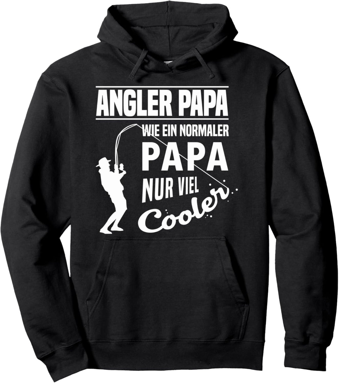 Angler Vater & Tochter Angeln Papa & Sohn Pullover Hoodie
