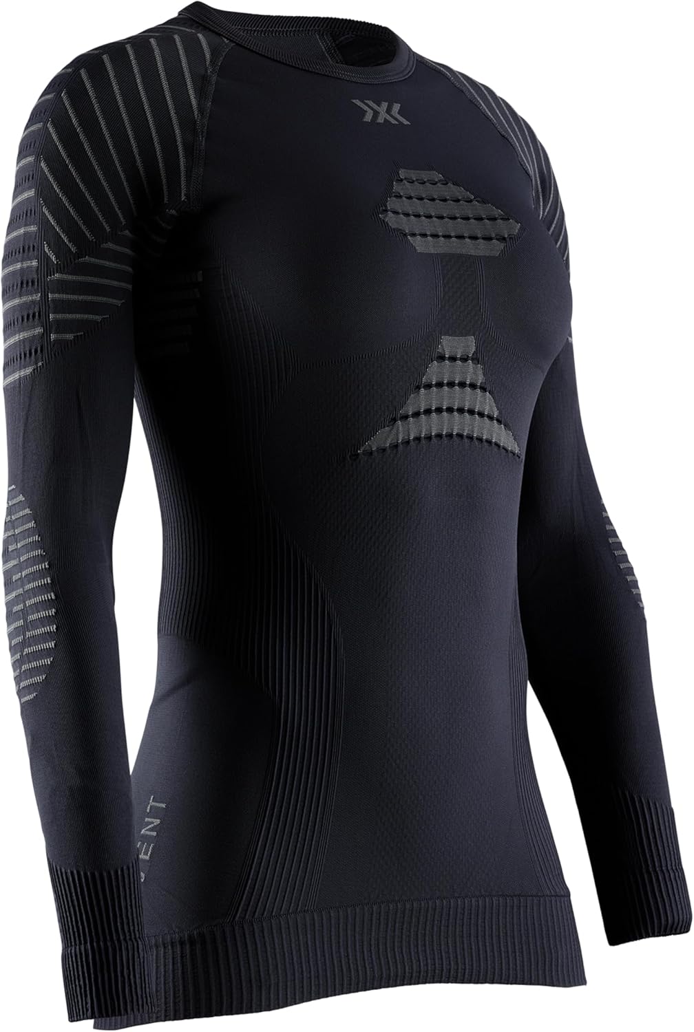 X-Bionic Damen Invent 4.0 T-Shirt XS Black/Charcoal, XS Black/Charcoal