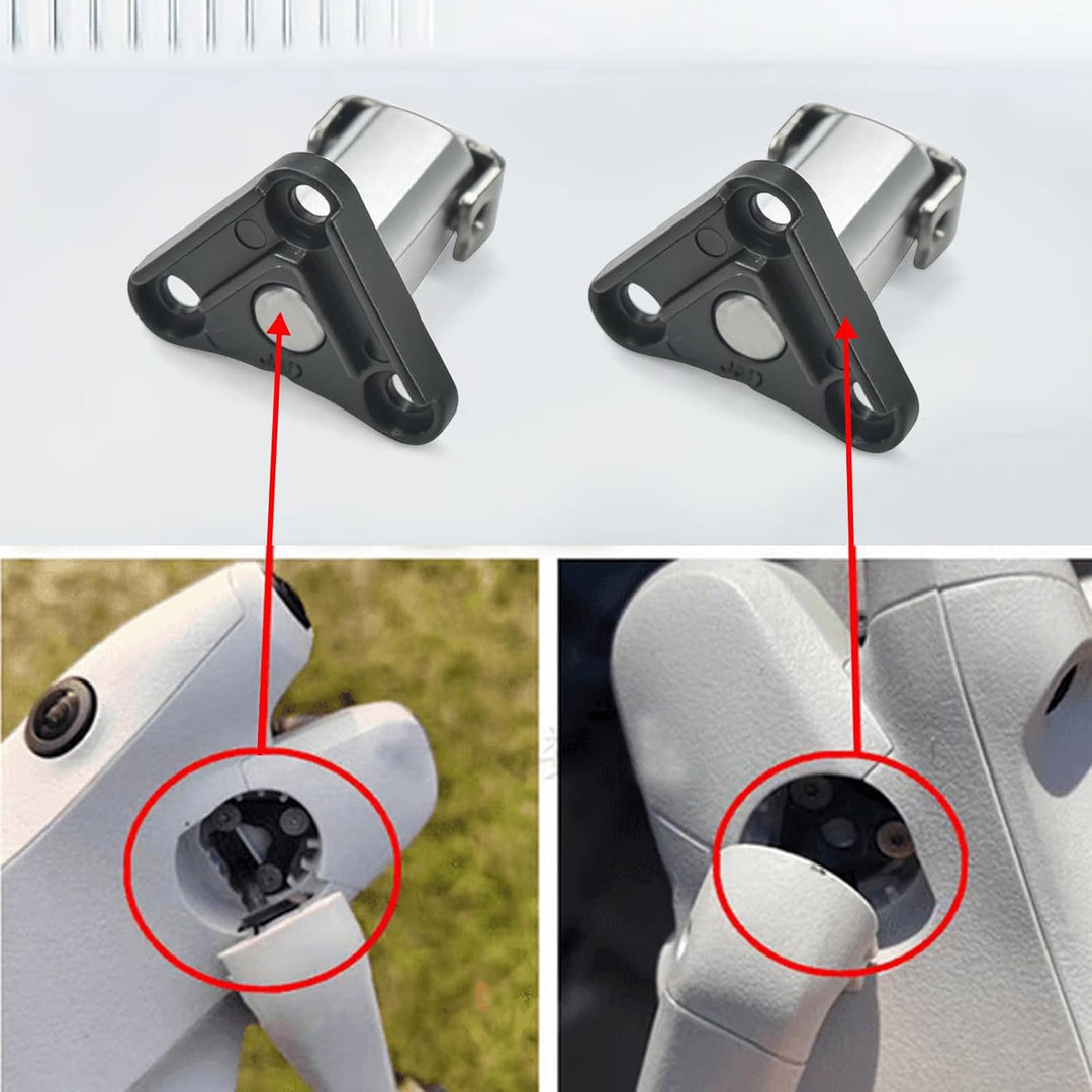 JOYSOG 4 Stück Mini 5 Pro Arm Achse für DJI Mini 5 Pro Drohne vorne/hinten links rechts Arm Scharnie
