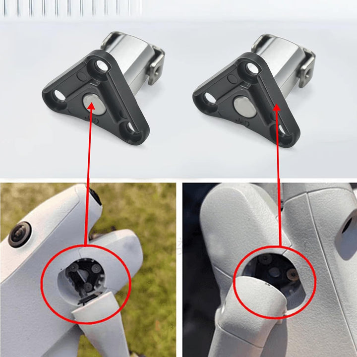 JOYSOG 4 Stück Mini 5 Pro Arm Achse für DJI Mini 5 Pro Drohne vorne/hinten links rechts Arm Scharnie