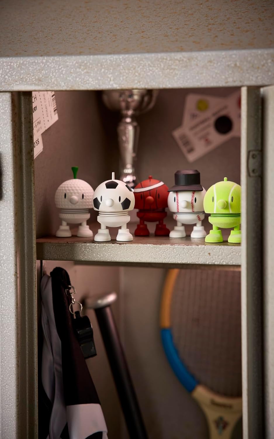 Hoptimist Fussball Bumble, Fussball Deko und Gadget fürs Schreibtisch, Büro und Zuhause, Geschenk od