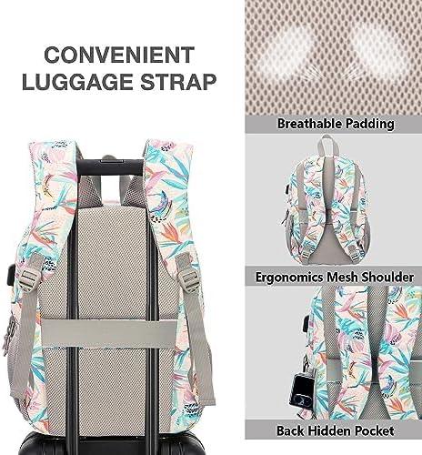KEOFID Laptop Rucksack für Herren Damen, Grosser Schulrucksack für Jungen, Mädchen und Teenager, Ant