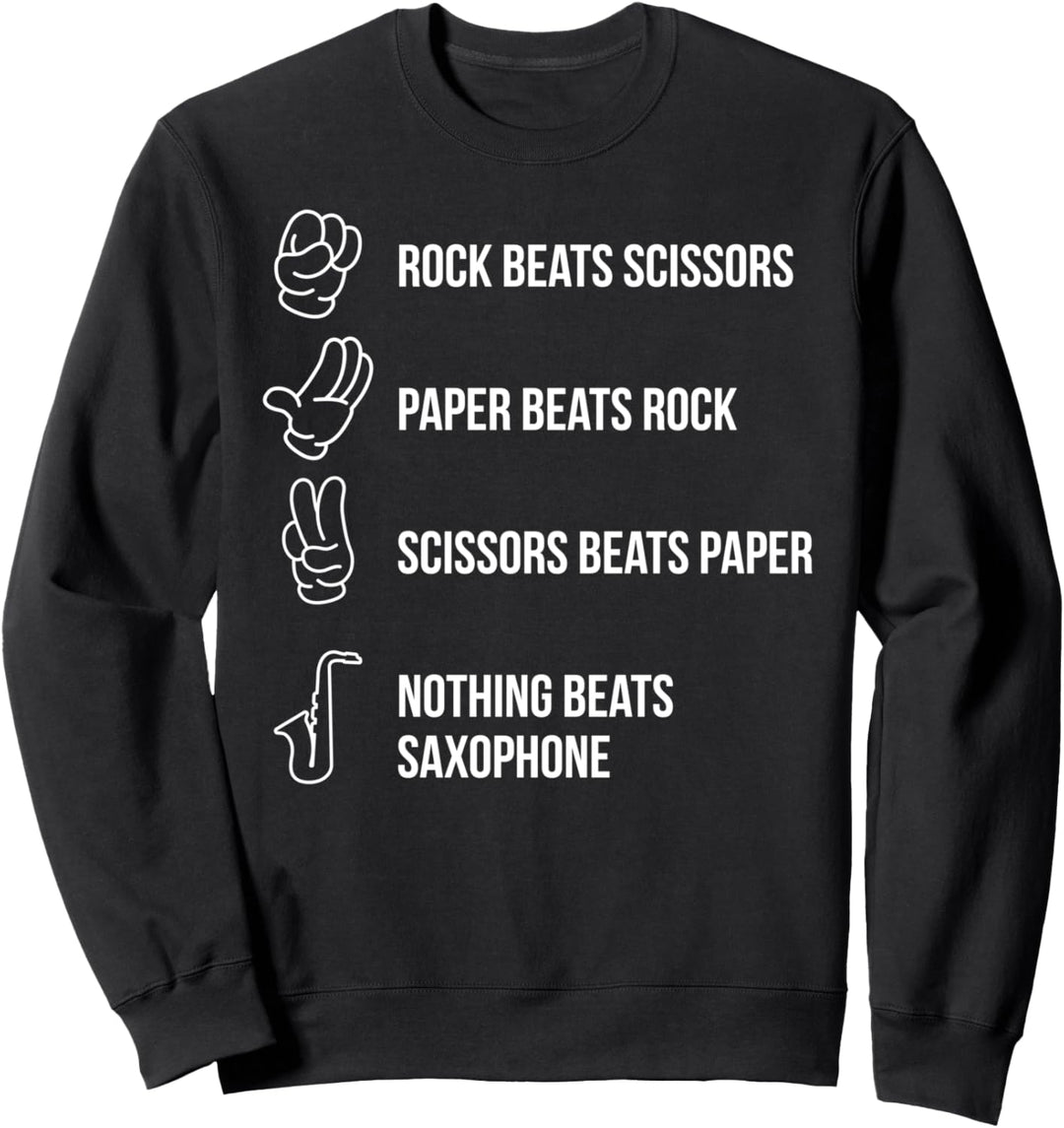 Nichts geht über ein Saxophon Geschenk für Jazzmusiker Tenor Sweatshirt